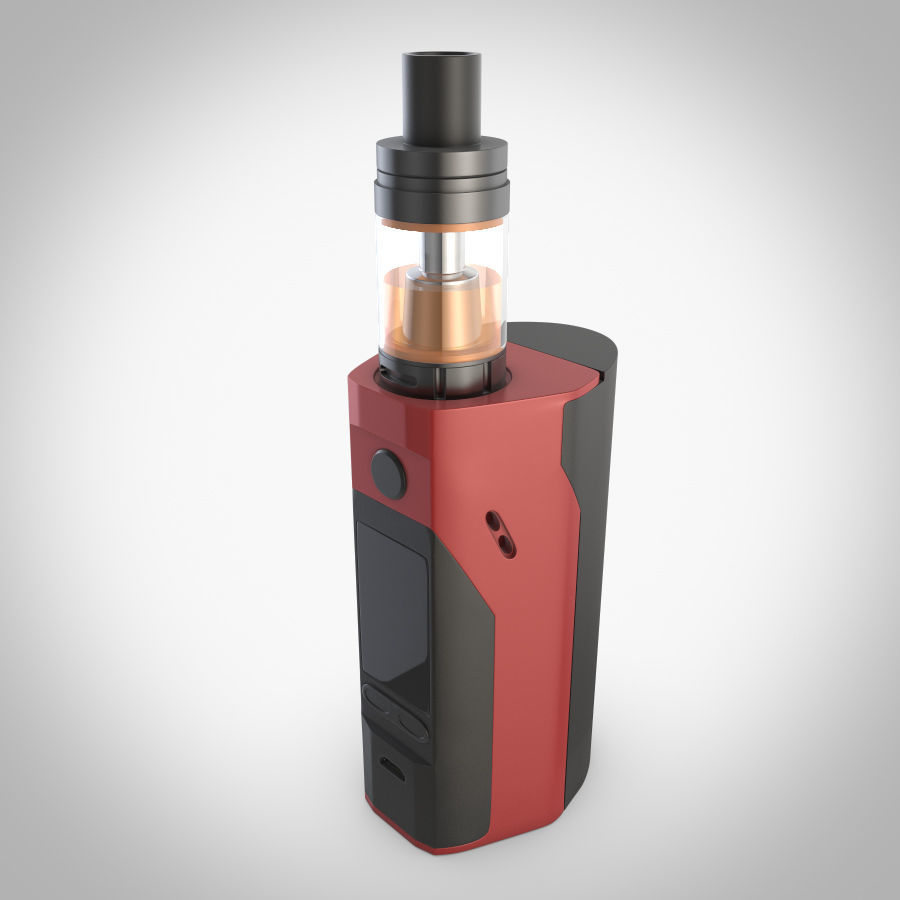 Electronic cigarettes four popular models vray 3D model_12