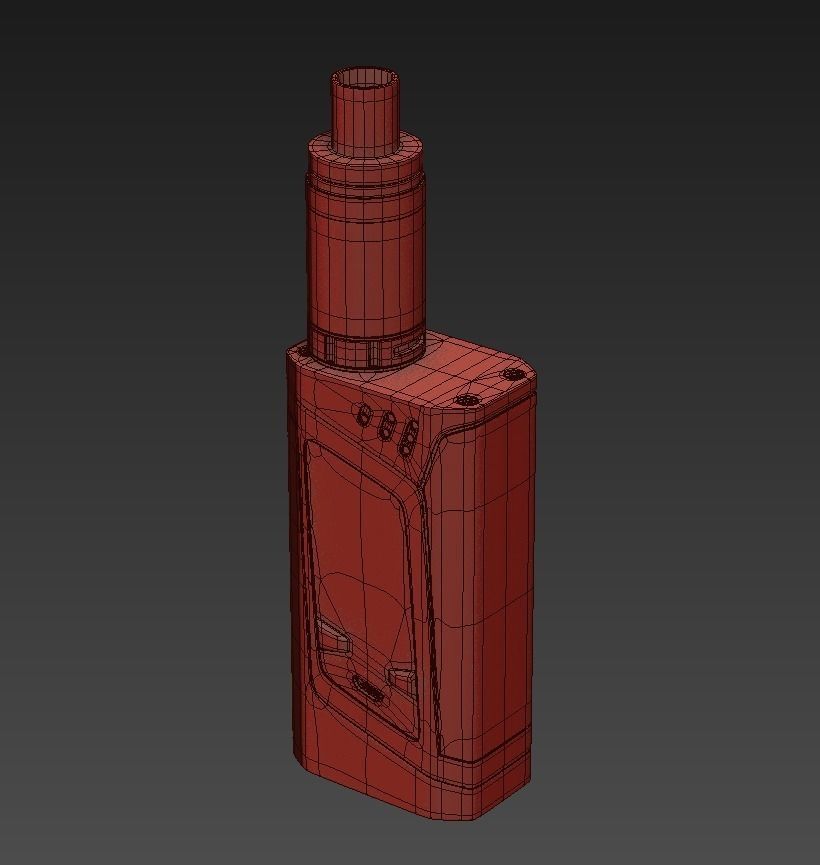 Electronic cigarettes four popular models vray 3D model_26