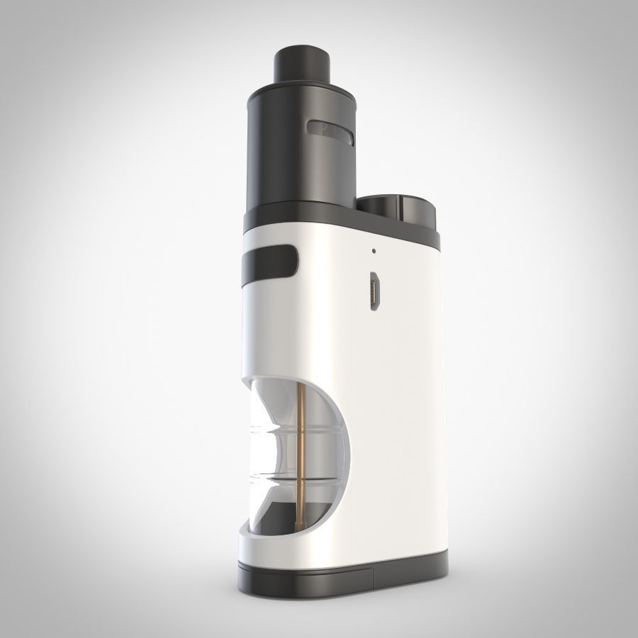 Electronic cigarettes four popular models vray 3D model_6