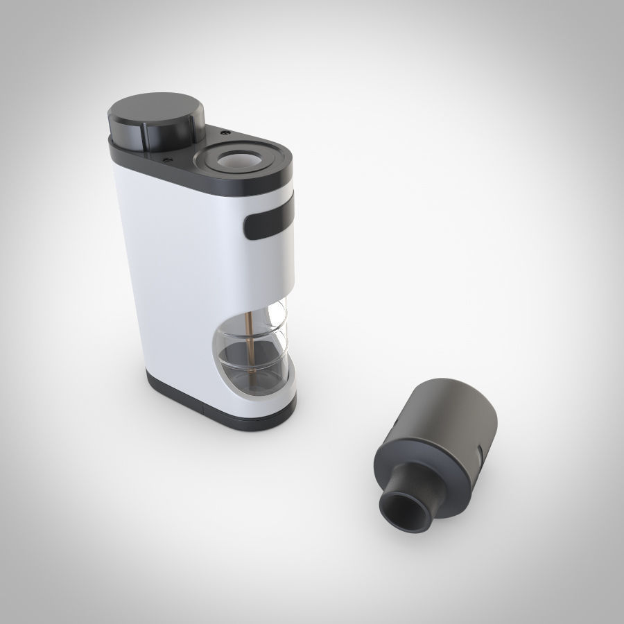 Electronic cigarettes four popular models vray 3D model_8
