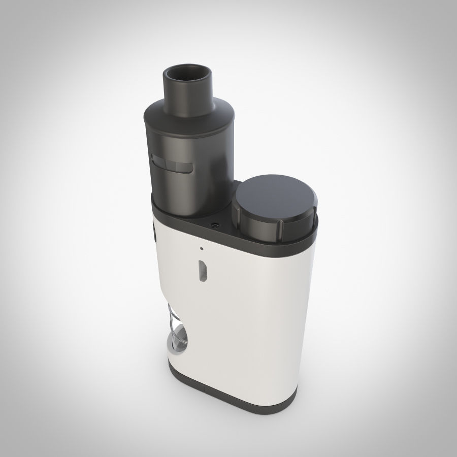Electronic cigarettes four popular models vray 3D model_7