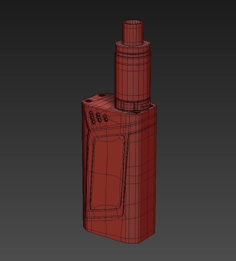 Electronic cigarettes four popular models vray 3D model_25