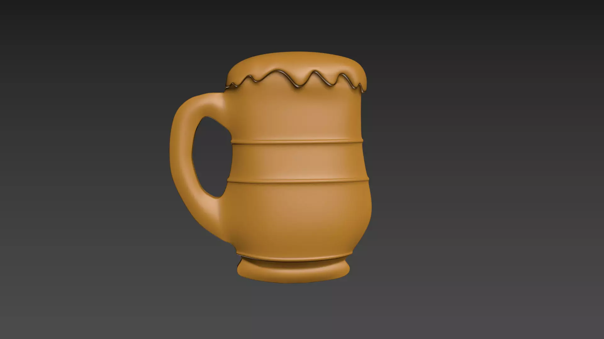 Beer Mug 3D print model