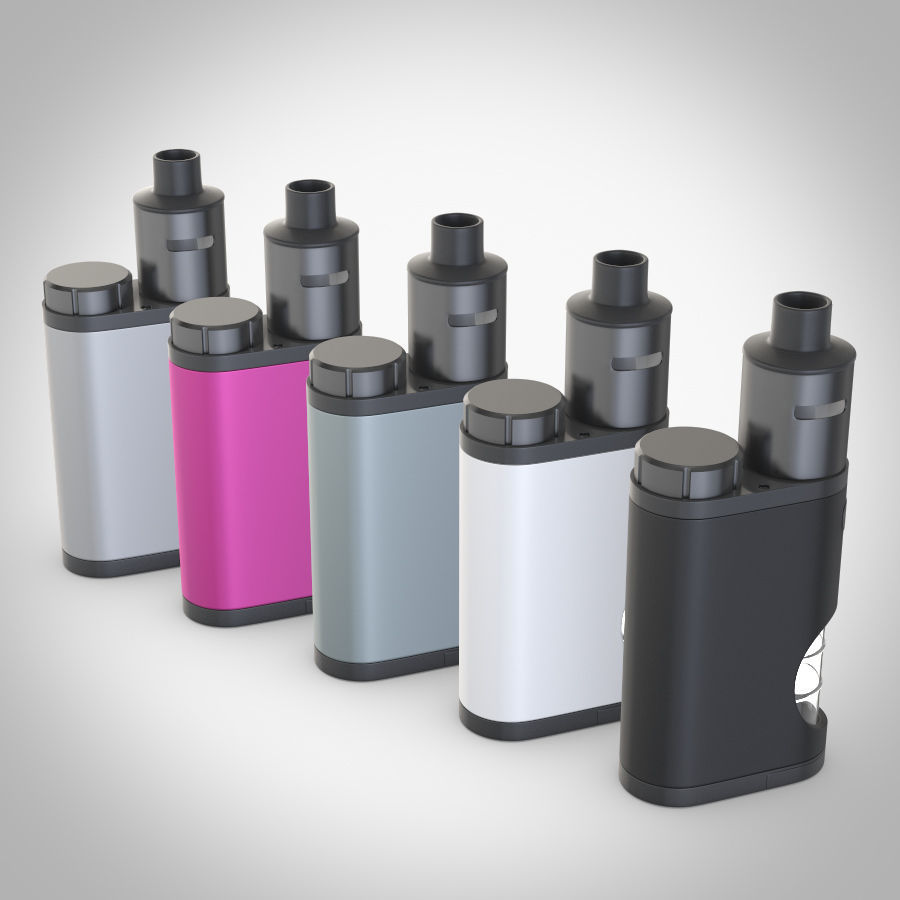 Eleaf Pico Squeeze electronic cigarette vray 3D model_2