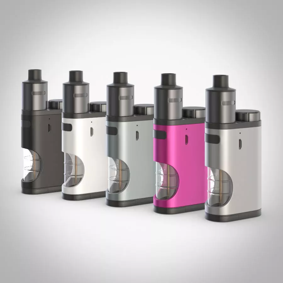 Eleaf Pico Squeeze electronic cigarette vray 3D model_0