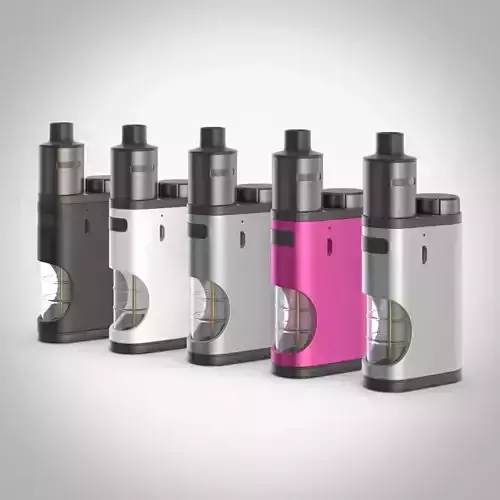 Eleaf Pico Squeeze electronic cigarette vray 3D model Eleaf Pico Squeeze electronic cigarette vray 3D model