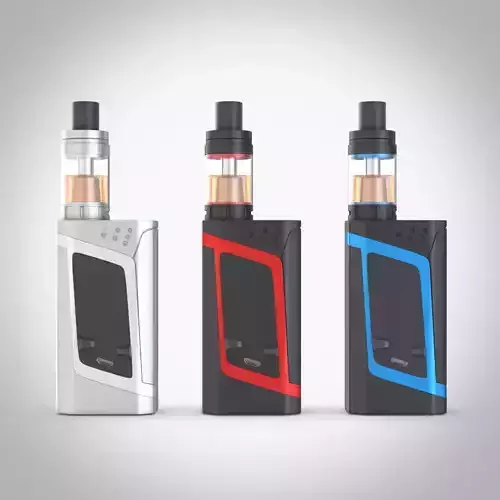 Smoktech Alien Kit electronic cigarette vray 3D model