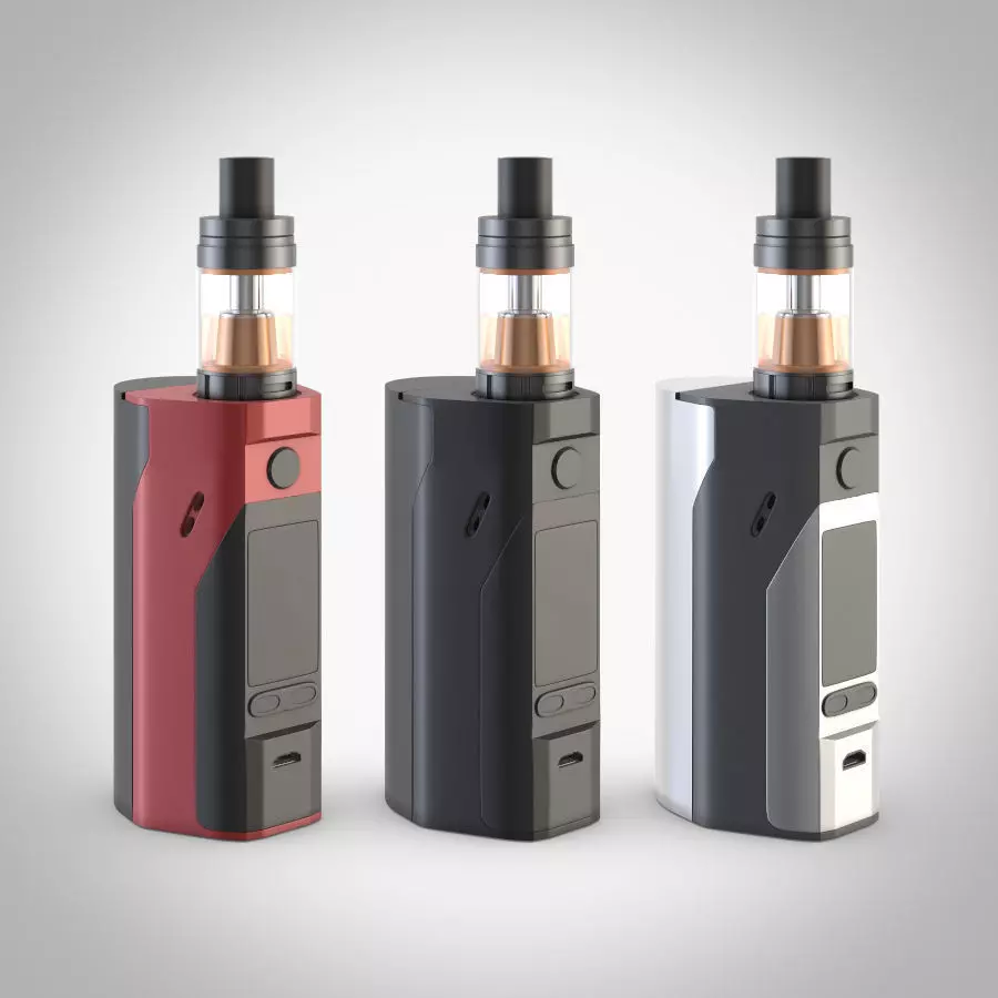 Wismec Reuleaux RX2 electronic cigarette vray 3D model_0