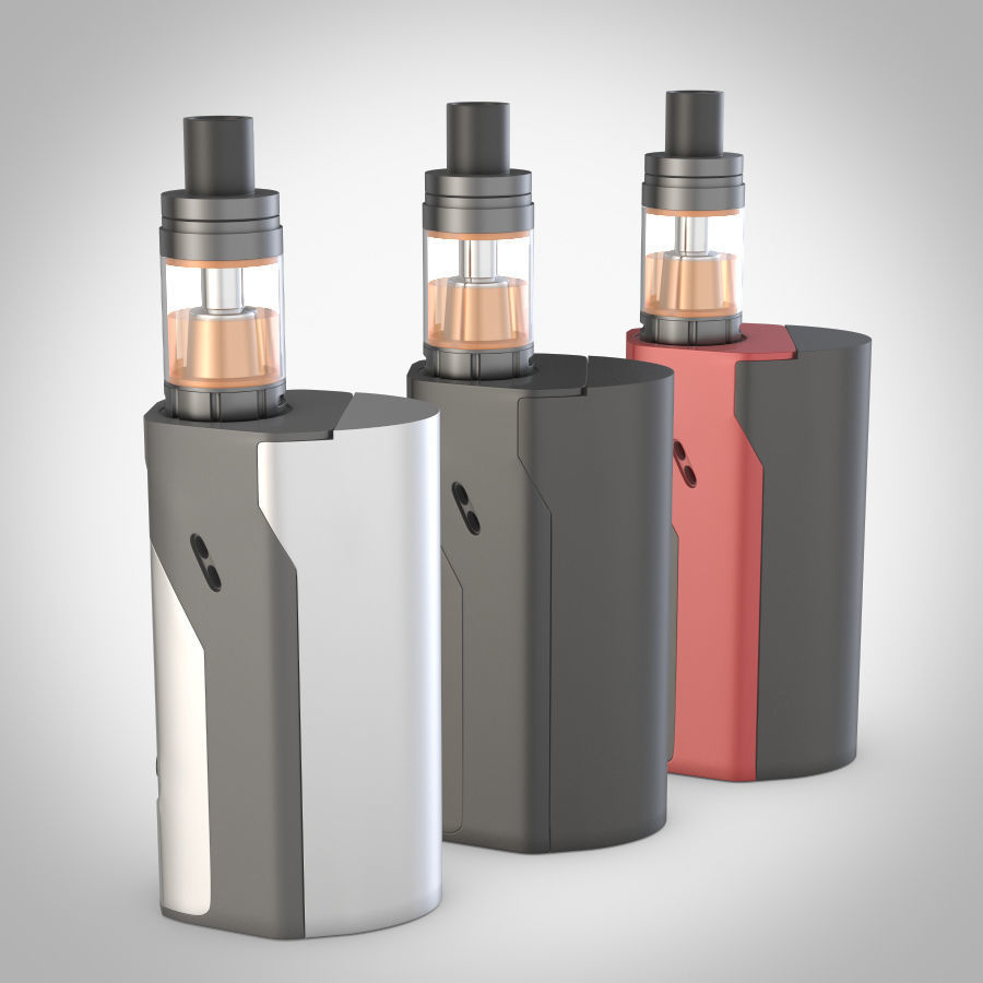 Wismec Reuleaux RX2 electronic cigarette vray 3D model_4
