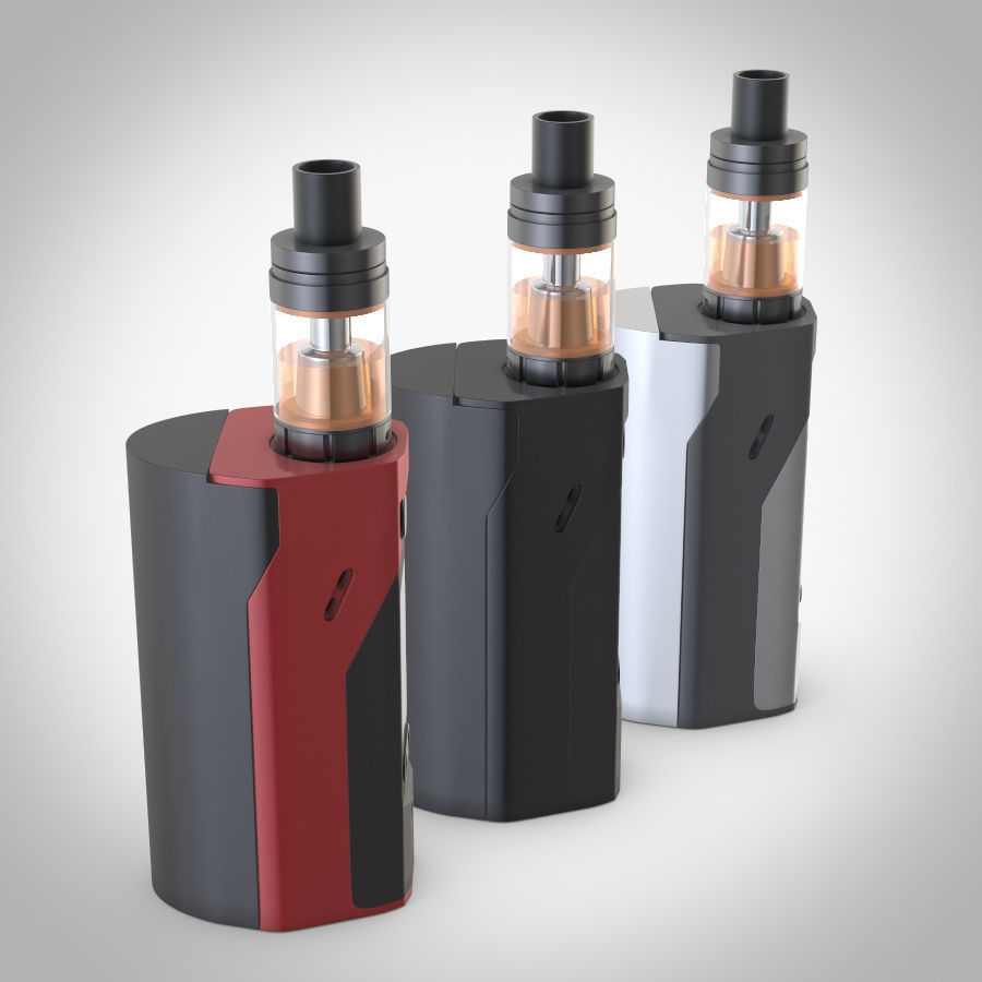 Wismec Reuleaux RX2 electronic cigarette vray 3D model_1
