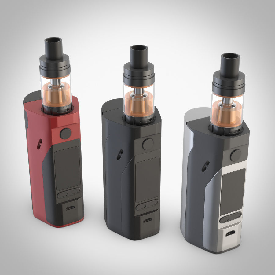 Wismec Reuleaux RX2 electronic cigarette vray 3D model_2