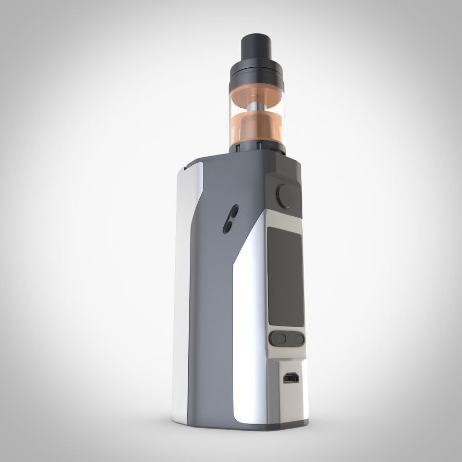 Wismec Reuleaux RX2 electronic cigarette vray 3D model_11