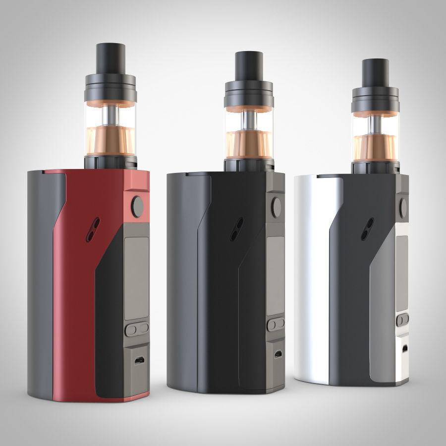 Wismec Reuleaux RX2 electronic cigarette vray 3D model_3