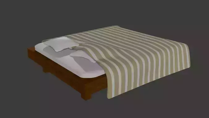 Mid Poly Bed Indi horror
