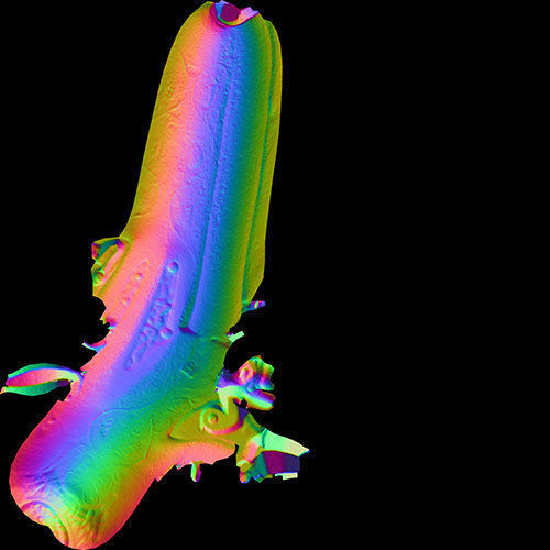 Flintlock Pirate Pistol - High and Low Poly versions Low-poly 3D model_4