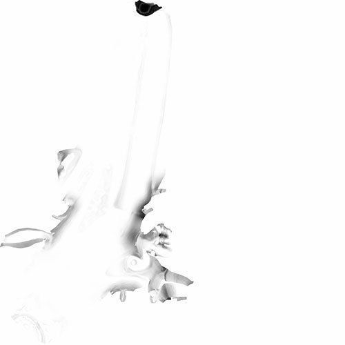 Flintlock Pirate Pistol - High and Low Poly versions Low-poly 3D model_7