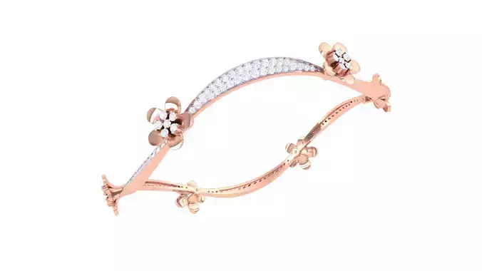 Custom Design Gold Bangel-bangle