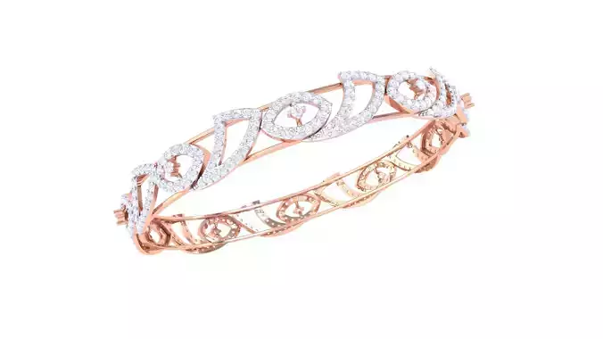 Custom Design Gold Bangel-bangle