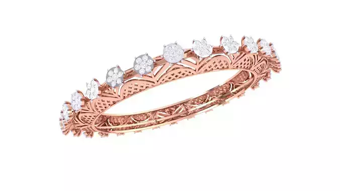 Custom Design Gold Bangel-bangle