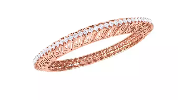 Custom Design Gold Bangel-bangle