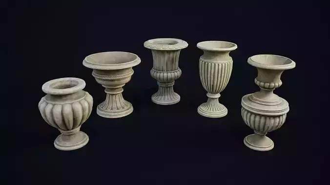 Garden Vases modular
