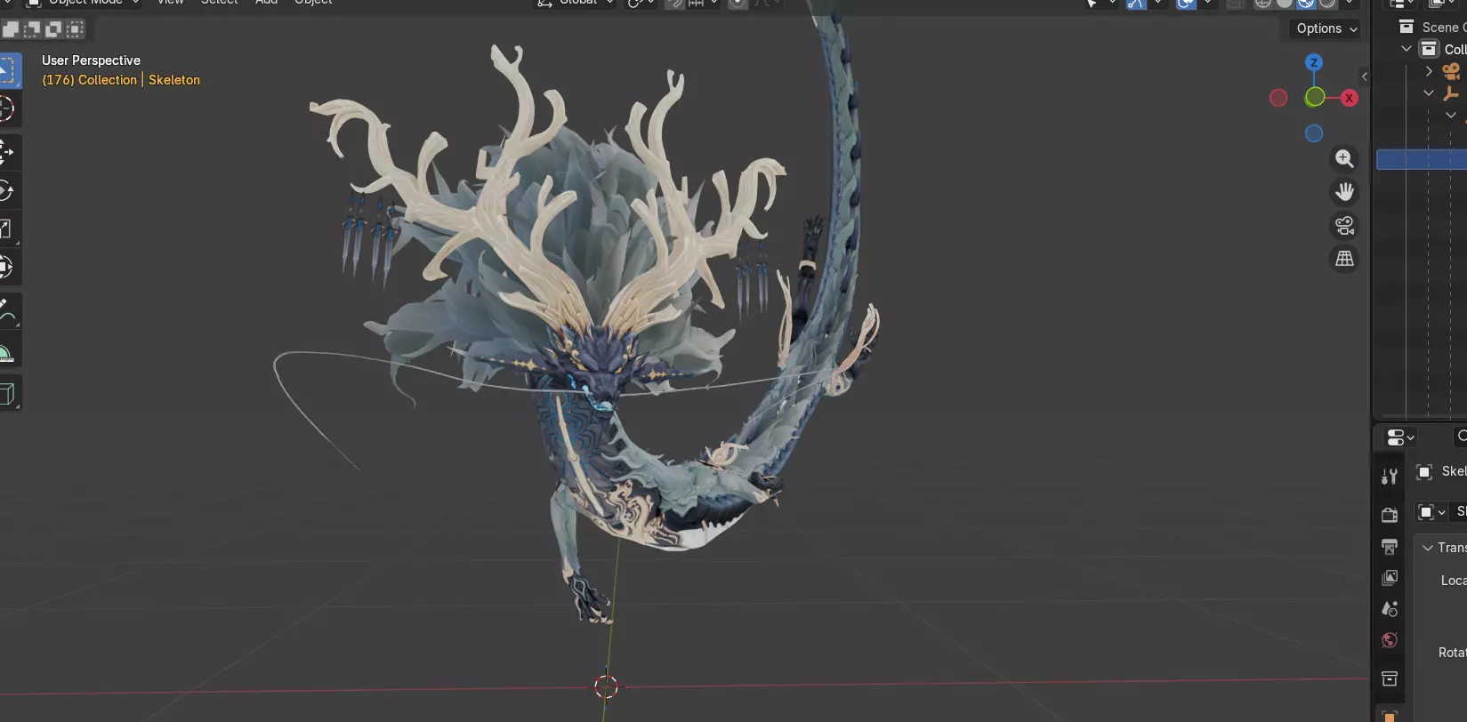 Ancient Dragon 3D model