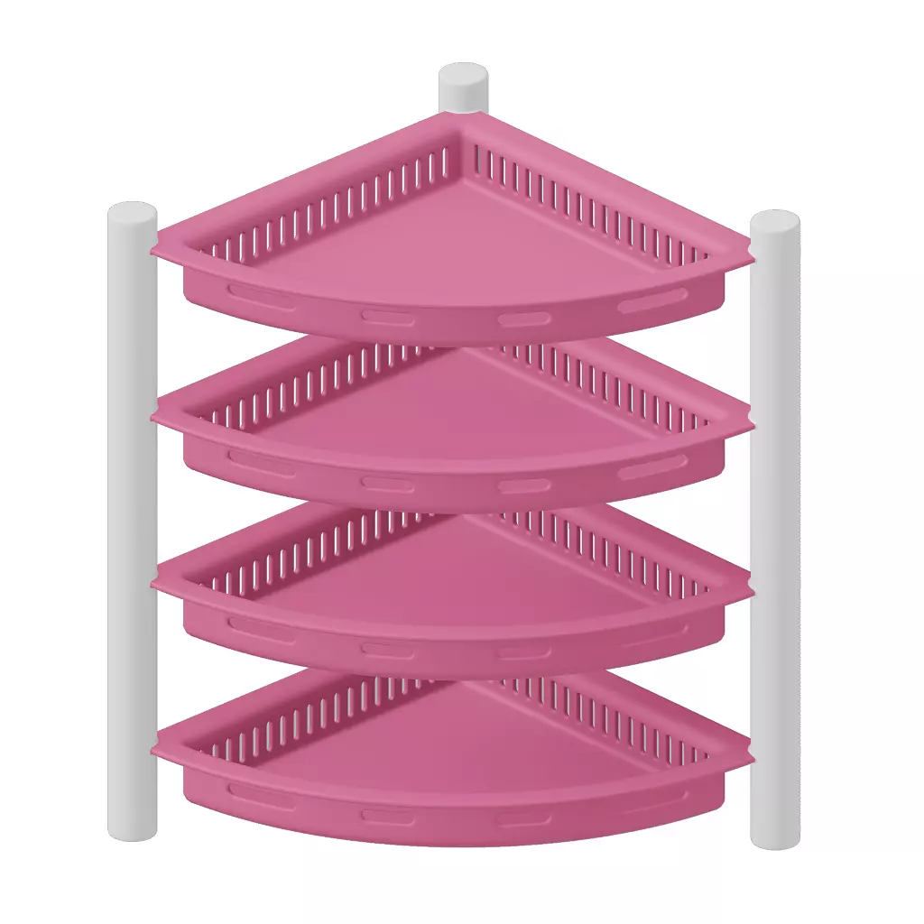 Baby Corner Rack Toy 3D model