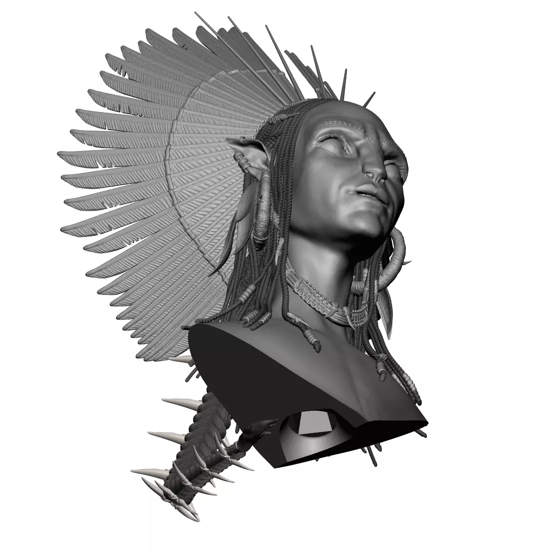 Varang Navi Villain Bust 3D print model