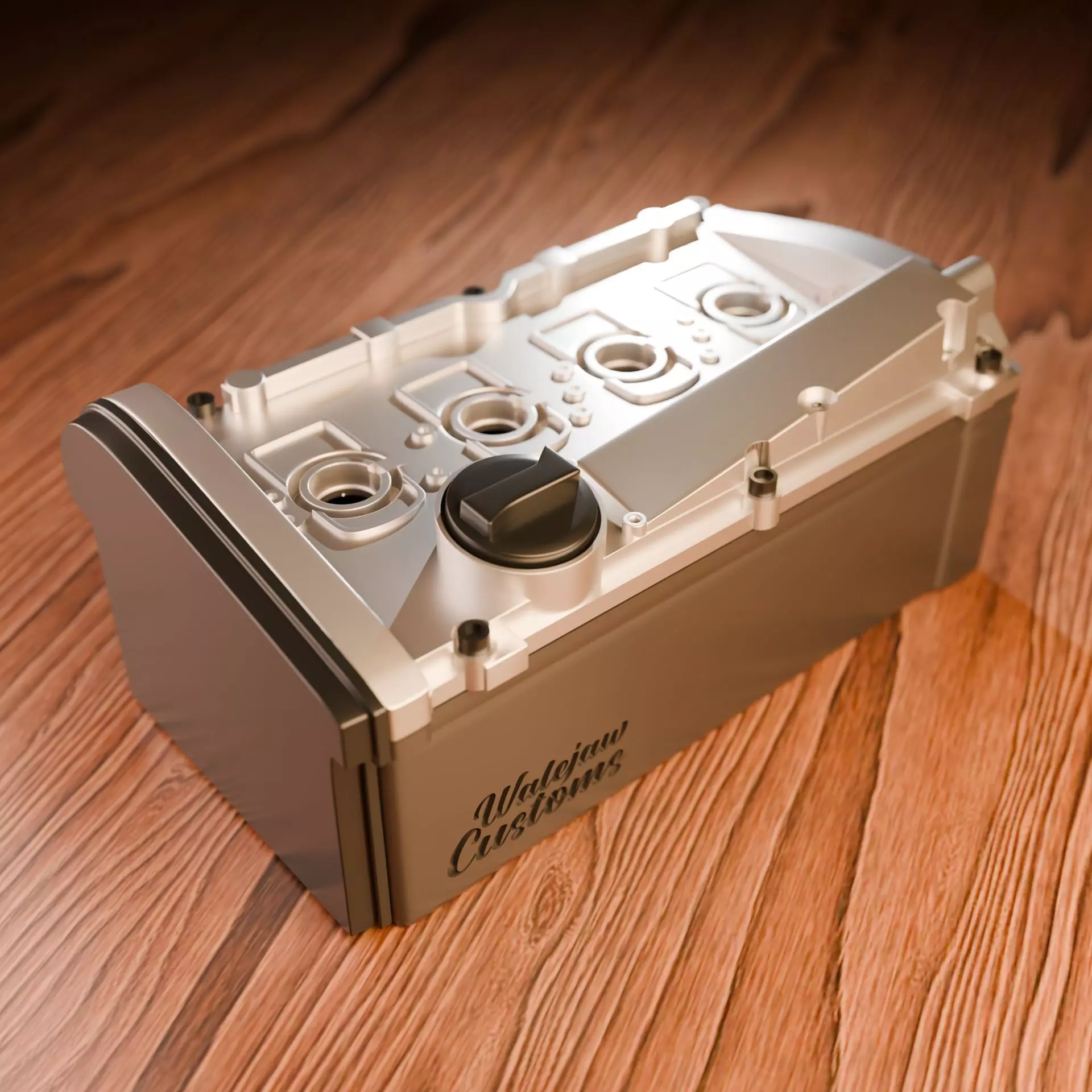 VW Engine Theme Box 3D print model
