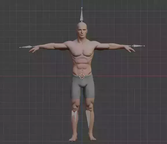 Rigging Man T Pose