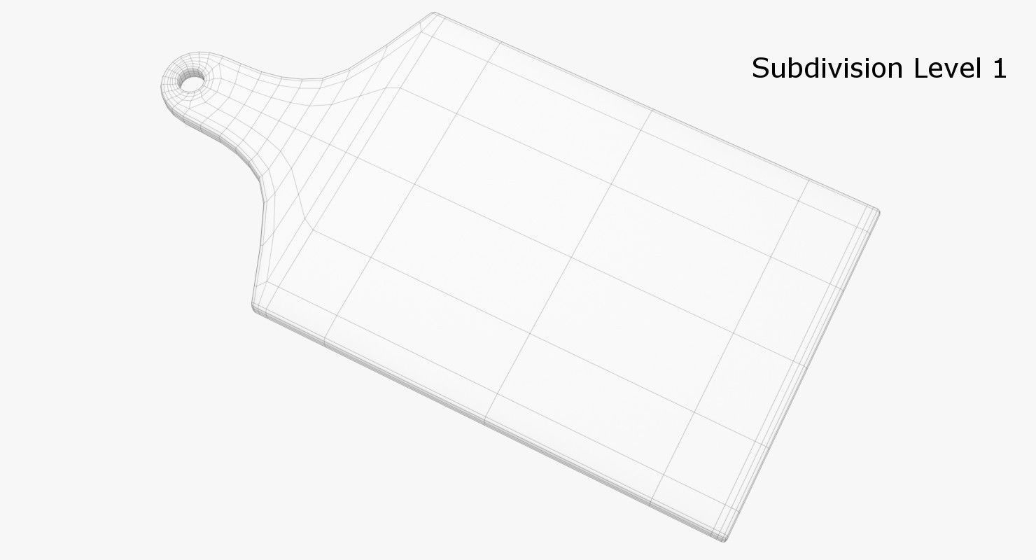 Chopping Boards Collection 3D model_23