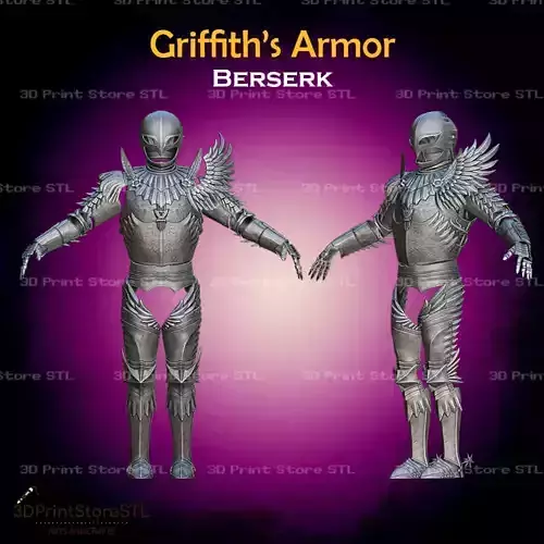 Griffith Armor Cosplay Berserk - STL File