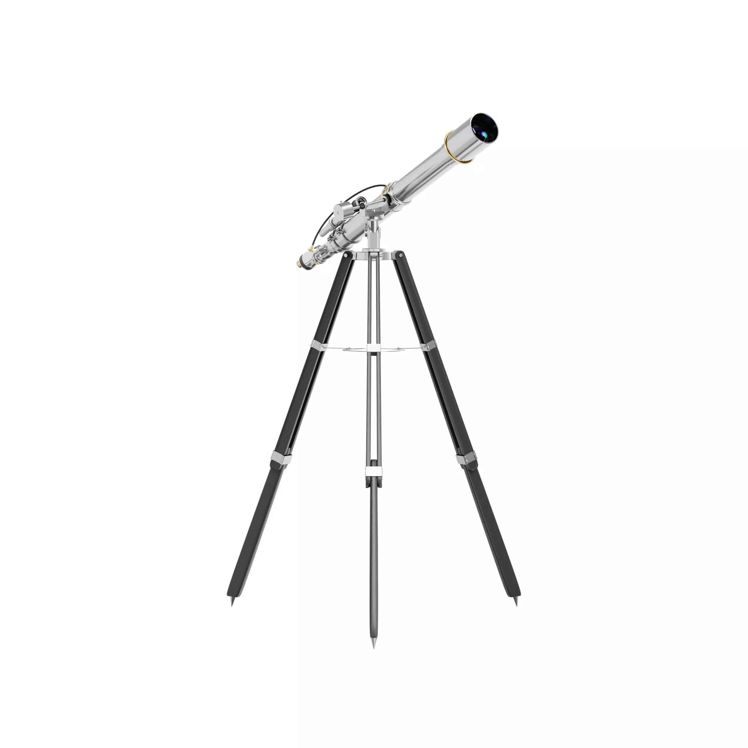 Telescope Low-poly 3D model