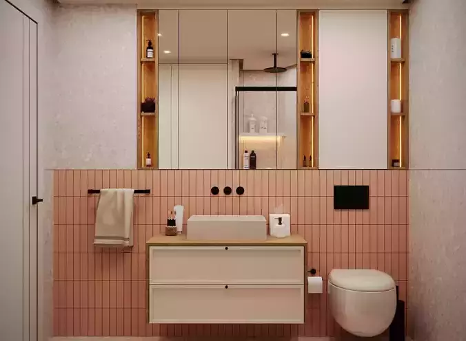 Bathroom Scene 4 3D model
