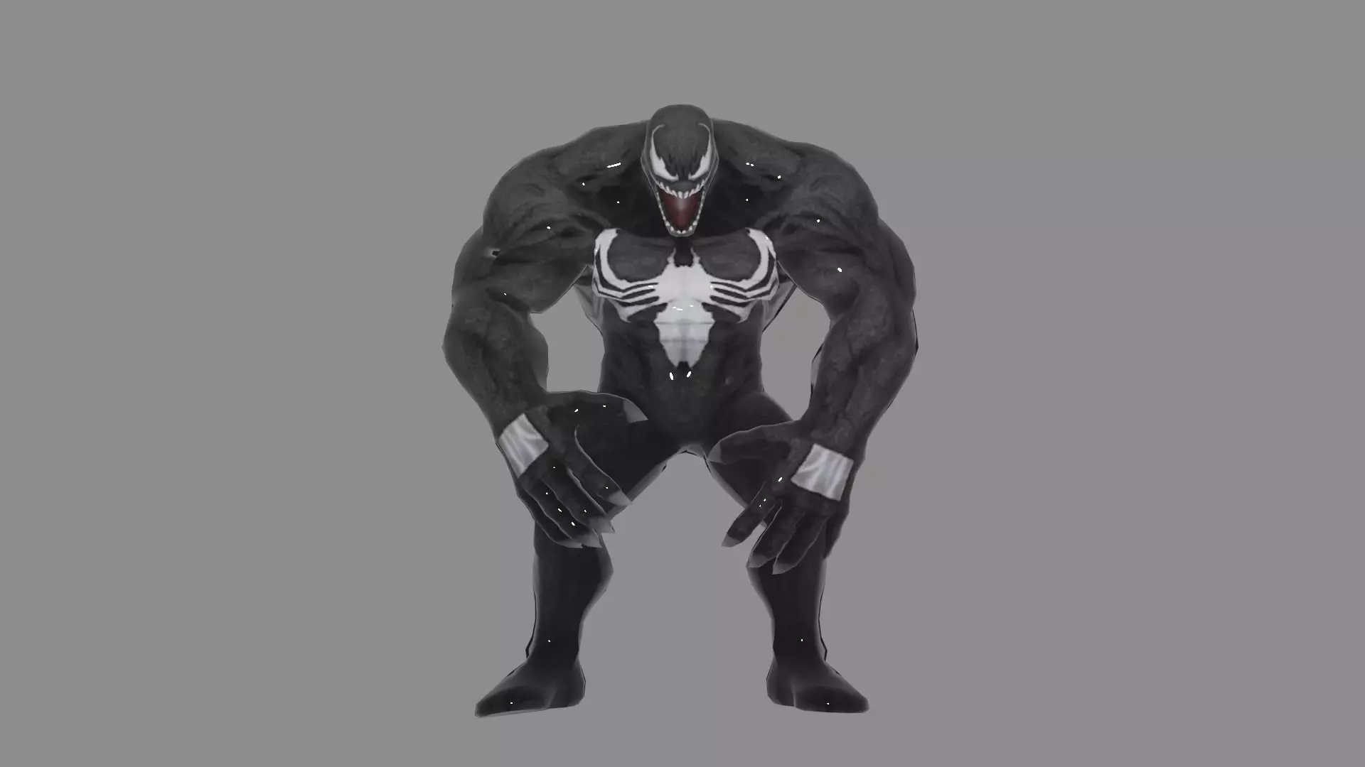 venom 3d blender model 3D model