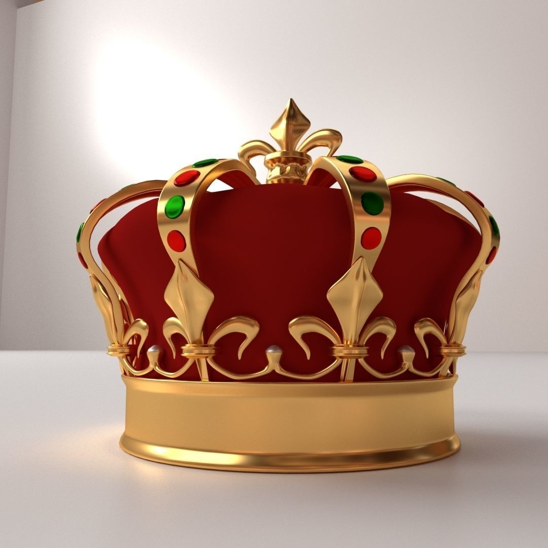 Crown v2 3D model_2
