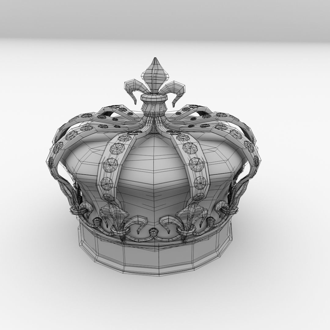 Crown v2 3D model_4