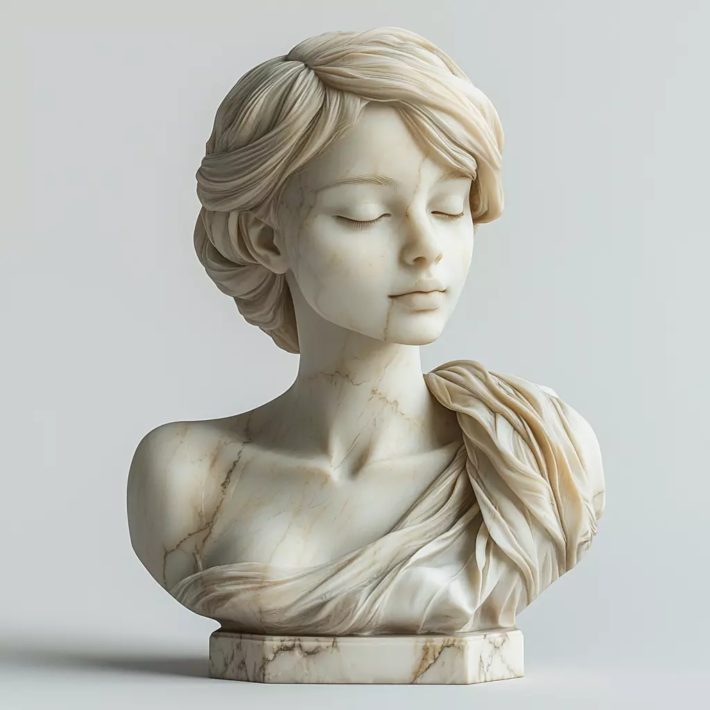 Buste feminin 1 3D print model