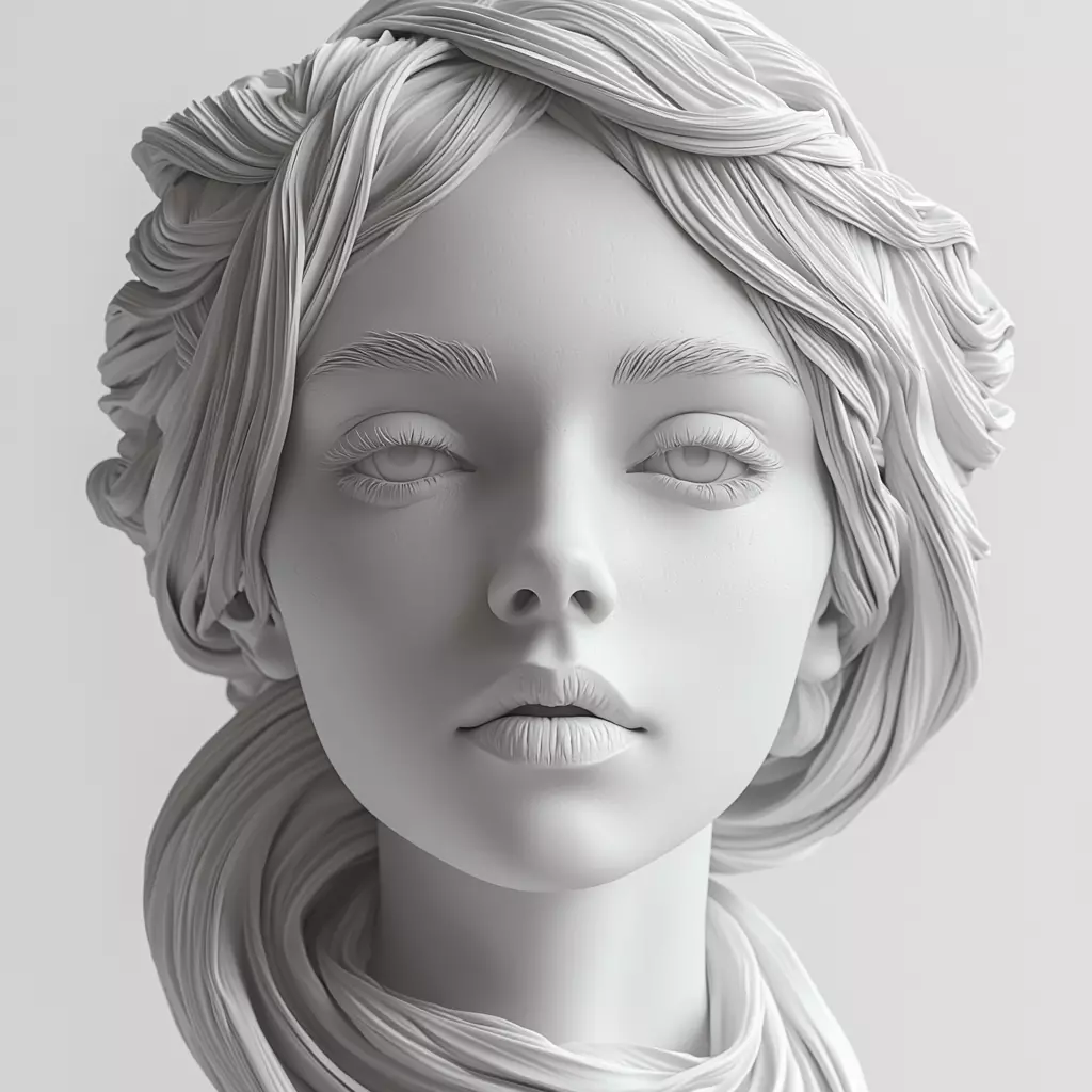 buste feminin 11 3D print model
