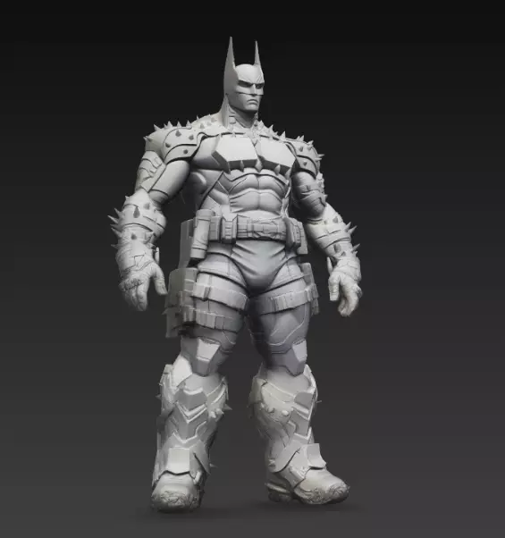 Absolute Batman Dark Knight Figure 3D print model