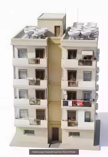 Urban Living And Modern Residential Architecture Collection 3D Model Pack 2