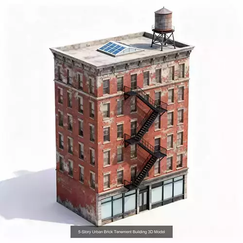 Urban Living And Modern Residential Architecture Collection 3D Model Pack 3
