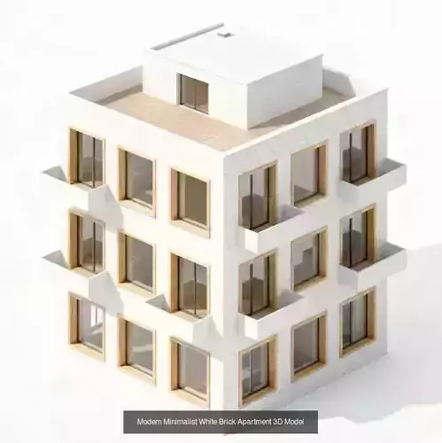 Urban Living And Modern Residential Architecture Collection 3D Model Pack 7