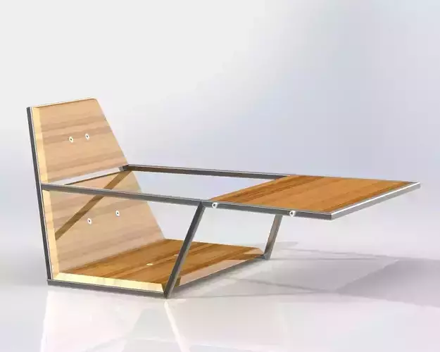 Chair with dedicated Table LATTOM