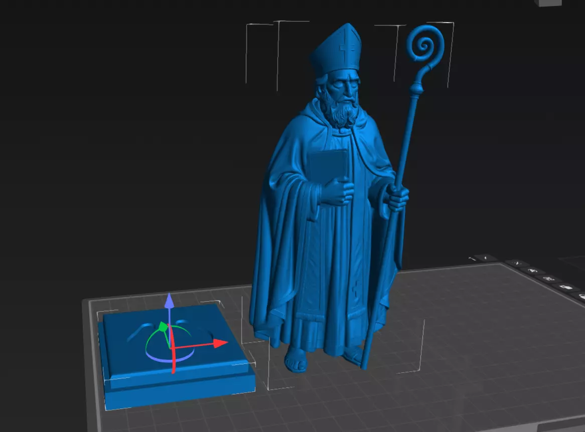 Saint Nicholas 3D print model