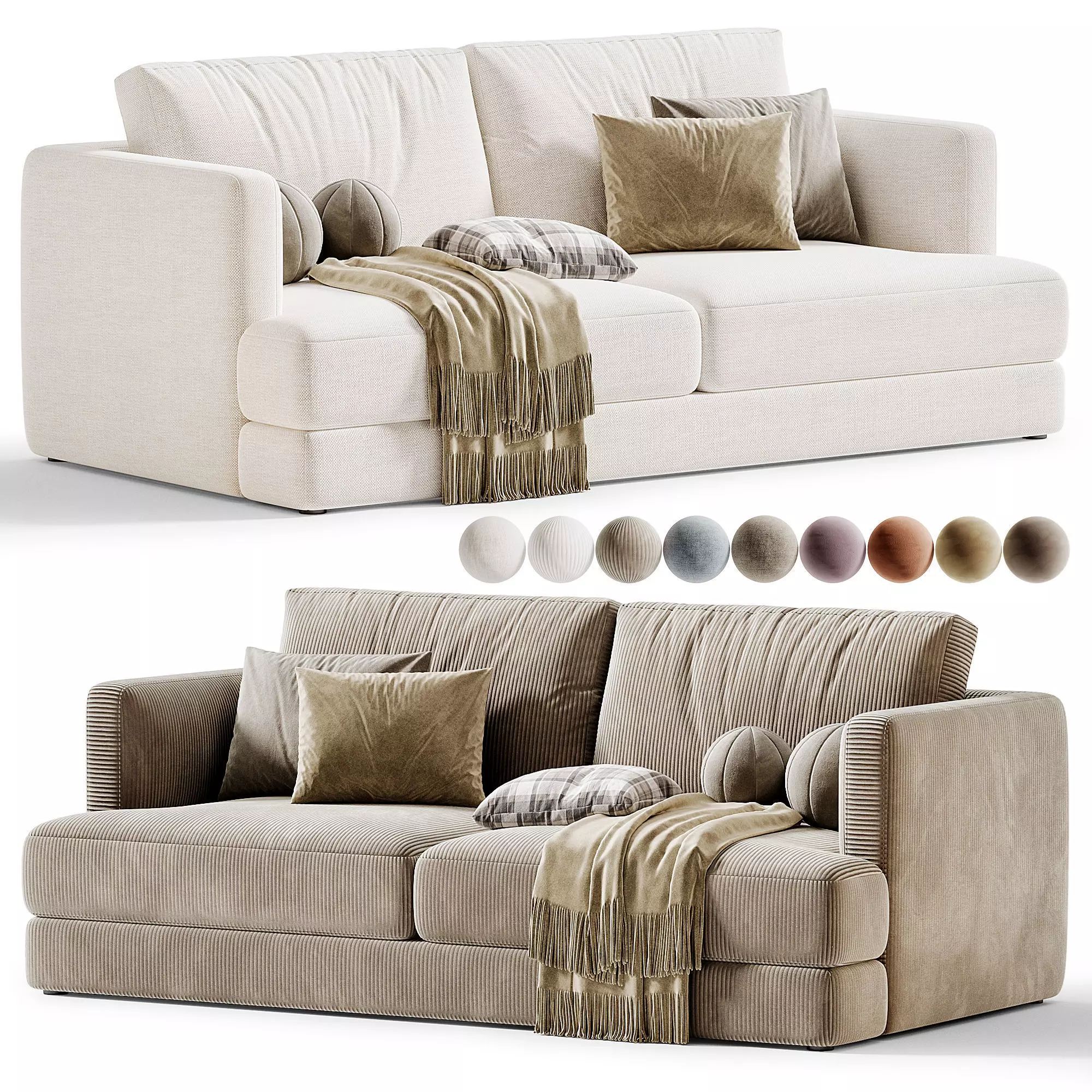 Ibitsa Sofa Bed by InmyRoom 3D model