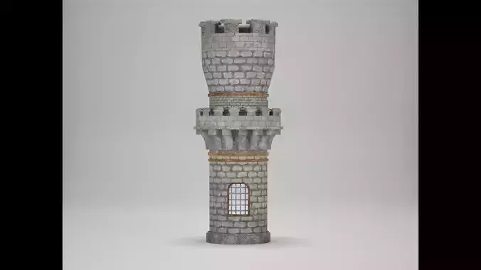 Medieval Round Bastion Tower