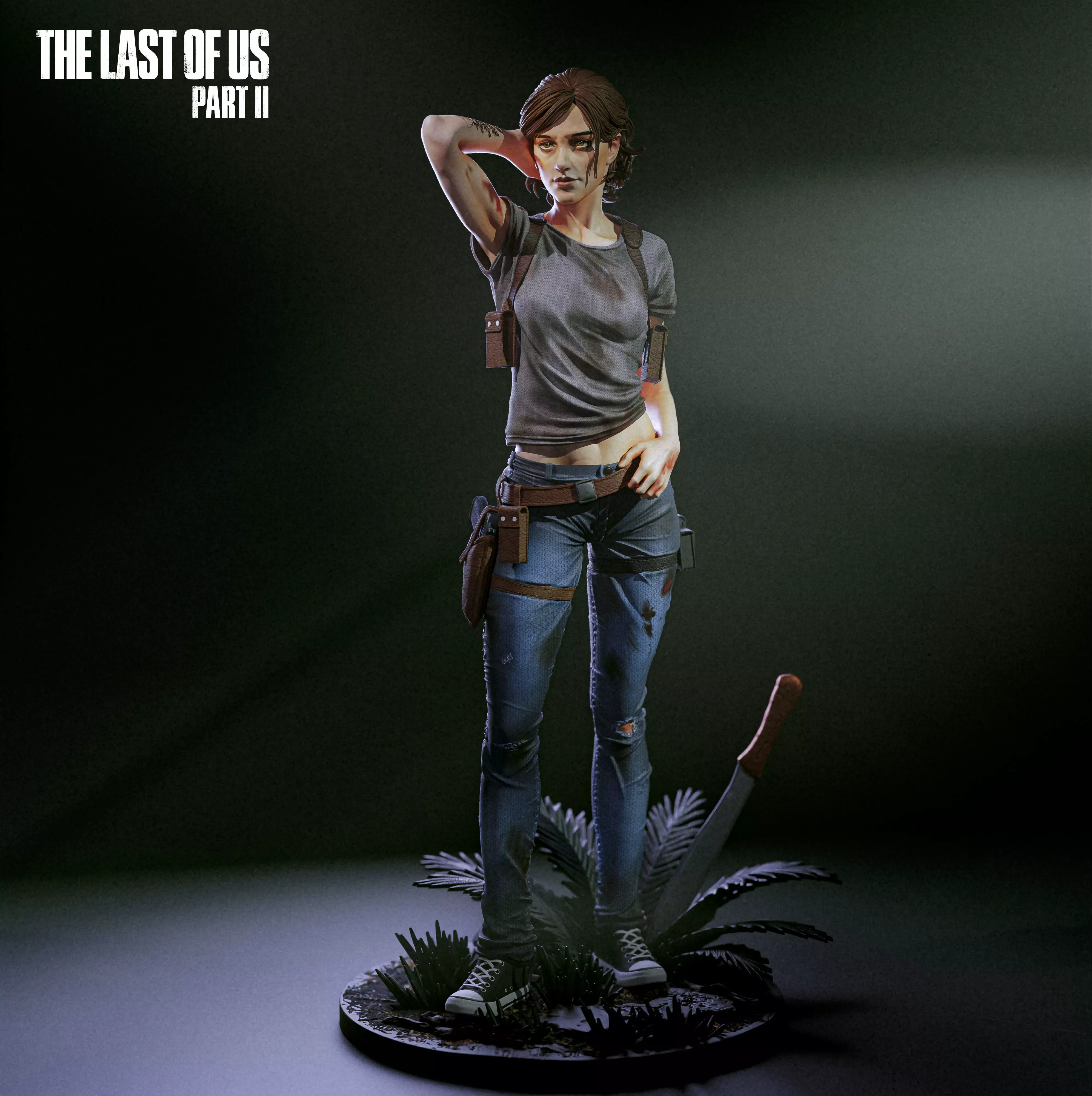 Ellie - TLoU2 3D print model