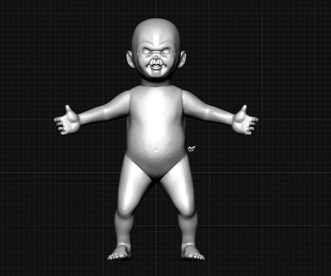 Chucky body - 3D Model 3D print model