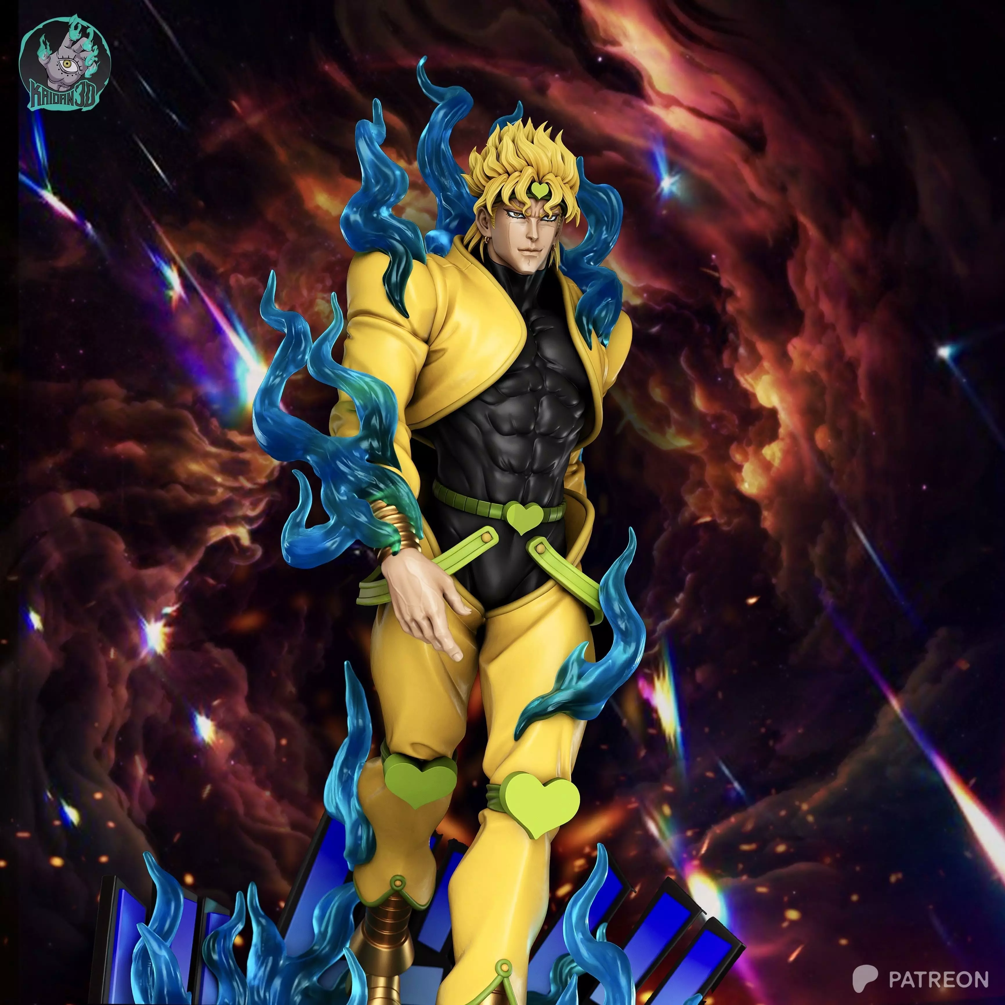 Dio Brando JOJOS BIZARRE ADVENTURE - STL Ready for 3D Printing 3D print model